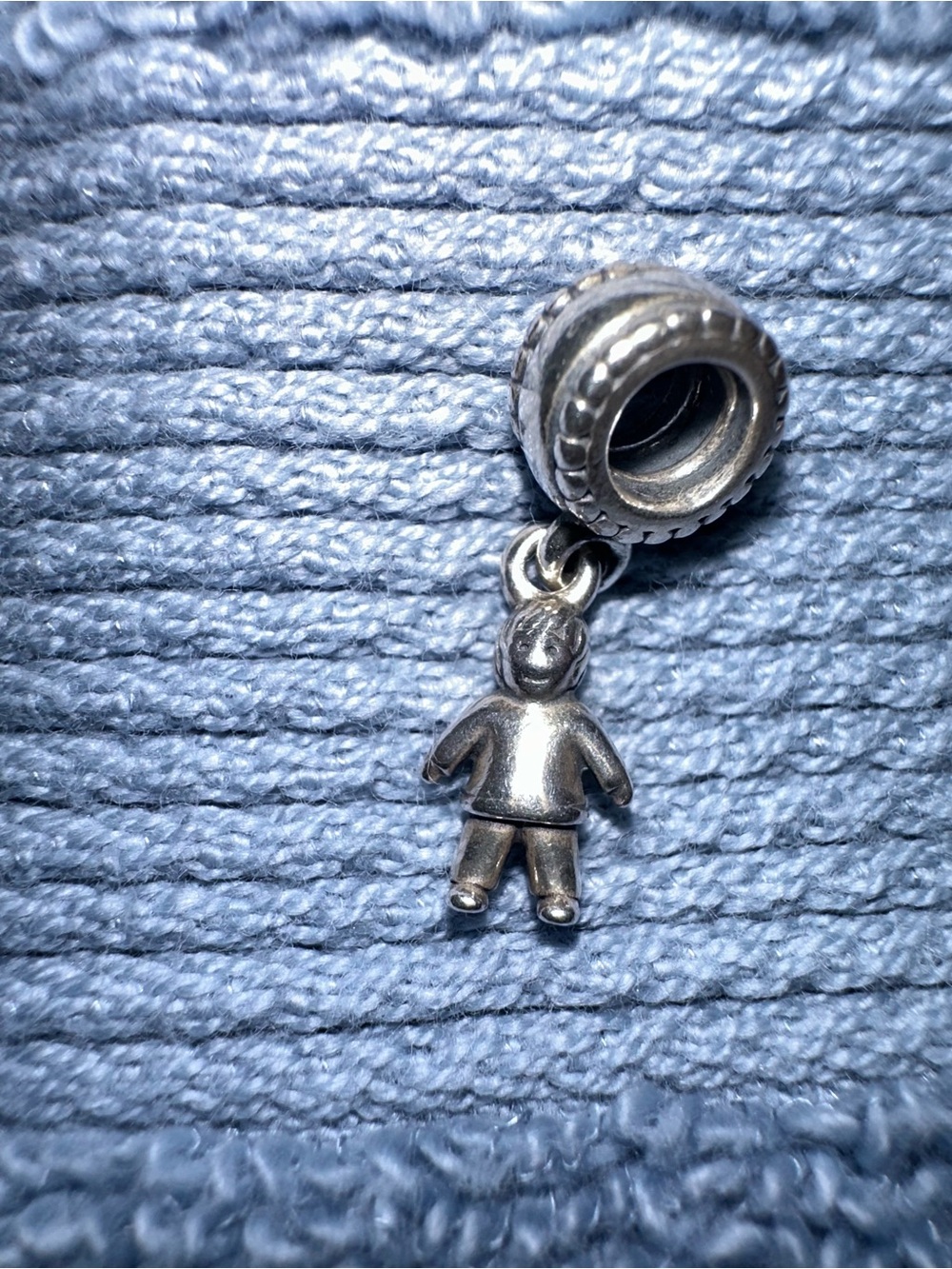 PANDORA Sterling Silver Boy Charm